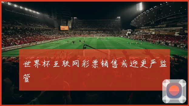 世界杯互联网彩票销售或迎更严监管