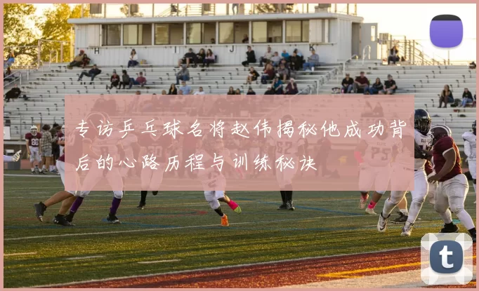 专访乒乓球名将赵伟揭秘他成功背后的心路历程与训练秘诀